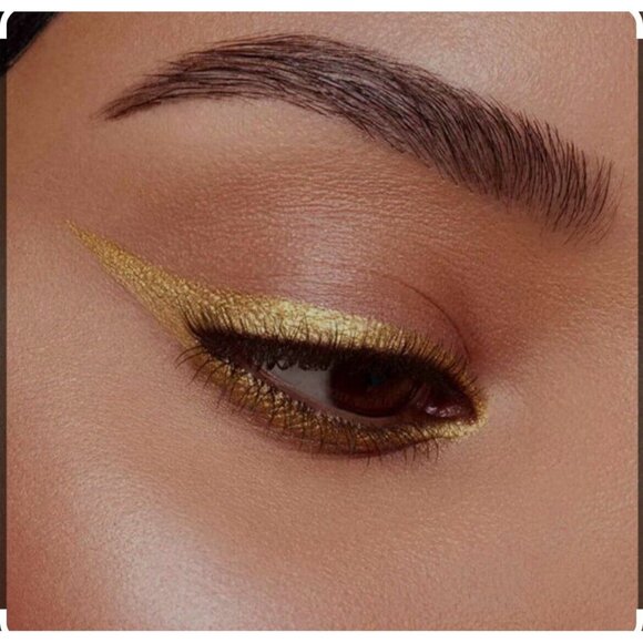 KYLIE JENNER KYLINER GEL EYELINER PENCIL #011 Gold Shimmer New in Box Creamy - Picture 1 of 5